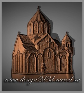 3d модели архитектуры для ЧПУ, здания, памятники, соборы, церкви и др.