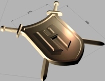 3d модели символы, гербы, логотипы, эмблемы для ЧПУ