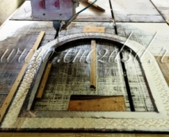 Пример реставрации иконостаса собора на станках с ЧПУ из мрамора