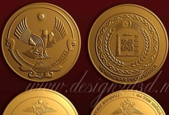 3d монеты и медали для ЧПУ